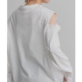 【2025AW新作】ショルダーカットアウトロングスリーブTシャツ | ad thie | 詳細画像21