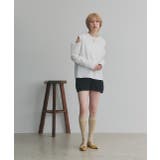 【2025AW新作】ショルダーカットアウトロングスリーブTシャツ | ad thie | 詳細画像24