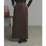 スエードラップスカート | ad thie | 詳細画像9 