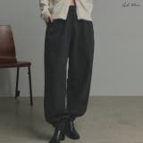 ad thie（アドティエ） | 裏起毛ラメジョガーパンツ