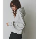 ショート丈スウェットフーディーパーカー | ad thie | 詳細画像15 