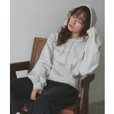 ショート丈スウェットフーディーパーカー | ad thie | 詳細画像17 