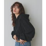 ショート丈スウェットフーディーパーカー | ad thie | 詳細画像29 