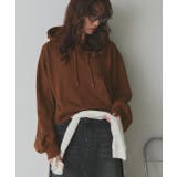 ショート丈スウェットフーディーパーカー | ad thie | 詳細画像44 