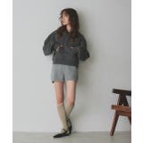 ショート丈スウェットフーディーパーカー | ad thie | 詳細画像49 