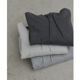 ショート丈スウェットフーディーパーカー | ad thie | 詳細画像68 