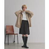 【2025AW新作】配色アソートスリーブハイネックトップス | ad thie | 詳細画像12