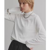 【2025AW新作】配色アソートスリーブハイネックトップス | ad thie | 詳細画像16