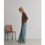 【2025AW新作】配色アソートスリーブハイネックトップス | ad thie | 詳細画像30