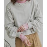 配色アソートスリーブハイネックトップス | ad thie | 詳細画像41 