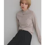 【2025AW新作】配色アソートスリーブハイネックトップス | ad thie | 詳細画像42