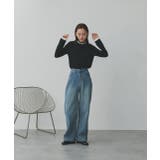 【2025AW新作】配色アソートスリーブハイネックトップス | ad thie | 詳細画像49