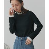 【2025AW新作】配色アソートスリーブハイネックトップス | ad thie | 詳細画像53