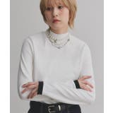 【2025AW新作】配色アソートスリーブハイネックトップス | ad thie | 詳細画像58