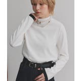 【2025AW新作】配色アソートスリーブハイネックトップス | ad thie | 詳細画像61