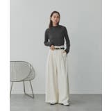 【2025AW新作】配色アソートスリーブハイネックトップス | ad thie | 詳細画像62