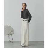 【2025AW新作】配色アソートスリーブハイネックトップス | ad thie | 詳細画像63