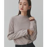 【2025AW新作】配色アソートスリーブハイネックトップス | ad thie | 詳細画像79