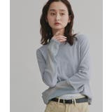 袖切替ラメシアー レースアソートトップス | ad thie | 詳細画像21 