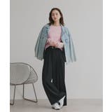 袖切替ラメシアー レースアソートトップス | ad thie | 詳細画像26 