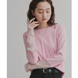 袖切替ラメシアー レースアソートトップス | ad thie | 詳細画像29 