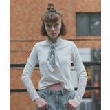 袖切替ラメシアー レースアソートトップス | ad thie | 詳細画像3 