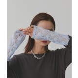 袖切替ラメシアー レースアソートトップス | ad thie | 詳細画像39 