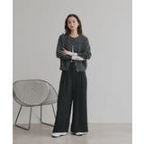 袖切替ラメシアー レースアソートトップス | ad thie | 詳細画像6 