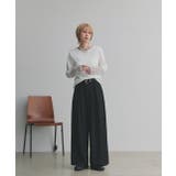 袖切替ラメシアー レースアソートトップス | ad thie | 詳細画像67 