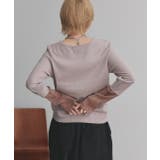 袖切替ラメシアー レースアソートトップス | ad thie | 詳細画像76 