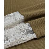 袖切替ラメシアー レースアソートトップス | ad thie | 詳細画像95 