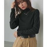 CICA配合 ハイネックリブトップス | ad thie | 詳細画像24 