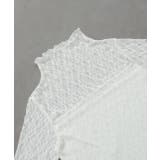 プチハイネックレーストップス | ad thie | 詳細画像34 