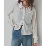 コンパクトベロアシャツ | ad thie | 詳細画像13 