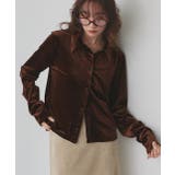 コンパクトベロアシャツ | ad thie | 詳細画像45 