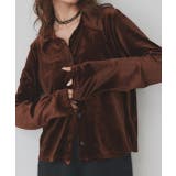 コンパクトベロアシャツ | ad thie | 詳細画像55 