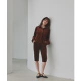 コンパクトベロアシャツ | ad thie | 詳細画像56 