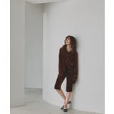 コンパクトベロアシャツ | ad thie | 詳細画像58 