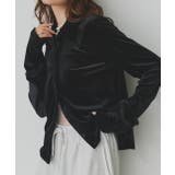 コンパクトベロアシャツ | ad thie | 詳細画像66 