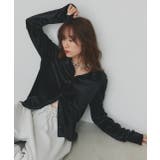 コンパクトベロアシャツ | ad thie | 詳細画像67 