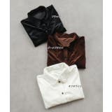 コンパクトベロアシャツ | ad thie | 詳細画像72 