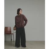 【2025AW新作】裏起毛ラメプルオーバー | ad thie | 詳細画像18 