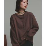 【2025AW新作】裏起毛ラメプルオーバー | ad thie | 詳細画像21 