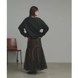 【2025AW新作】裏起毛ラメプルオーバー | ad thie | 詳細画像4 