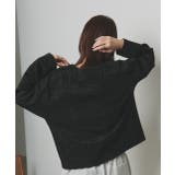 【2025AW新作】ラメモールVネックプルオーバー | ad thie | 詳細画像10