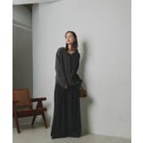 【2025AW新作】ラメモールVネックプルオーバー | ad thie | 詳細画像12