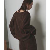 【2025AW新作】ラメモールVネックプルオーバー | ad thie | 詳細画像26