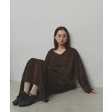 【2025AW新作】ラメモールVネックプルオーバー | ad thie | 詳細画像27