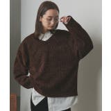 【2025AW新作】ラメモールVネックプルオーバー | ad thie | 詳細画像31