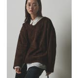 【2025AW新作】ラメモールVネックプルオーバー | ad thie | 詳細画像33